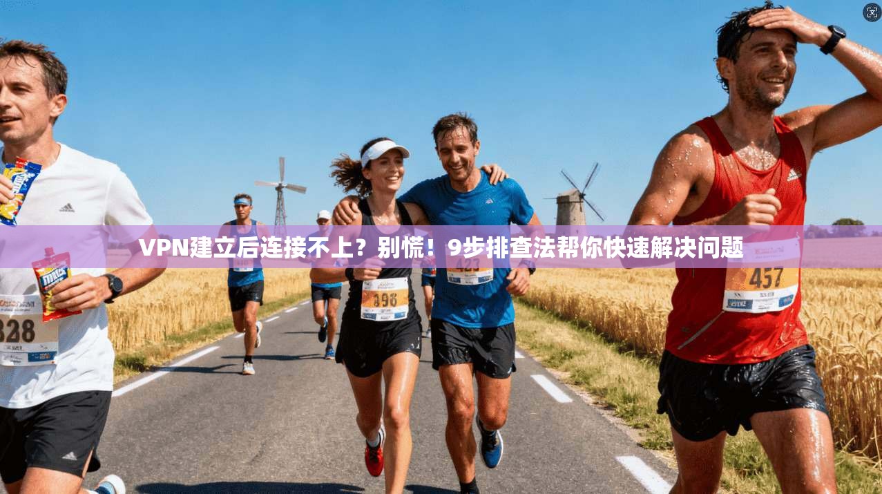 VPN建立后连接不上?别慌!9步排查法帮你快速解决问题