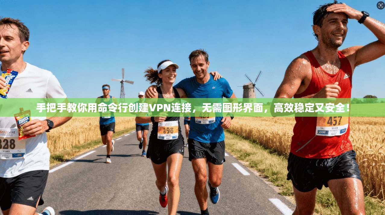 手把手教你用命令行创建VPN连接,无需图形界面,高效稳定又安全!