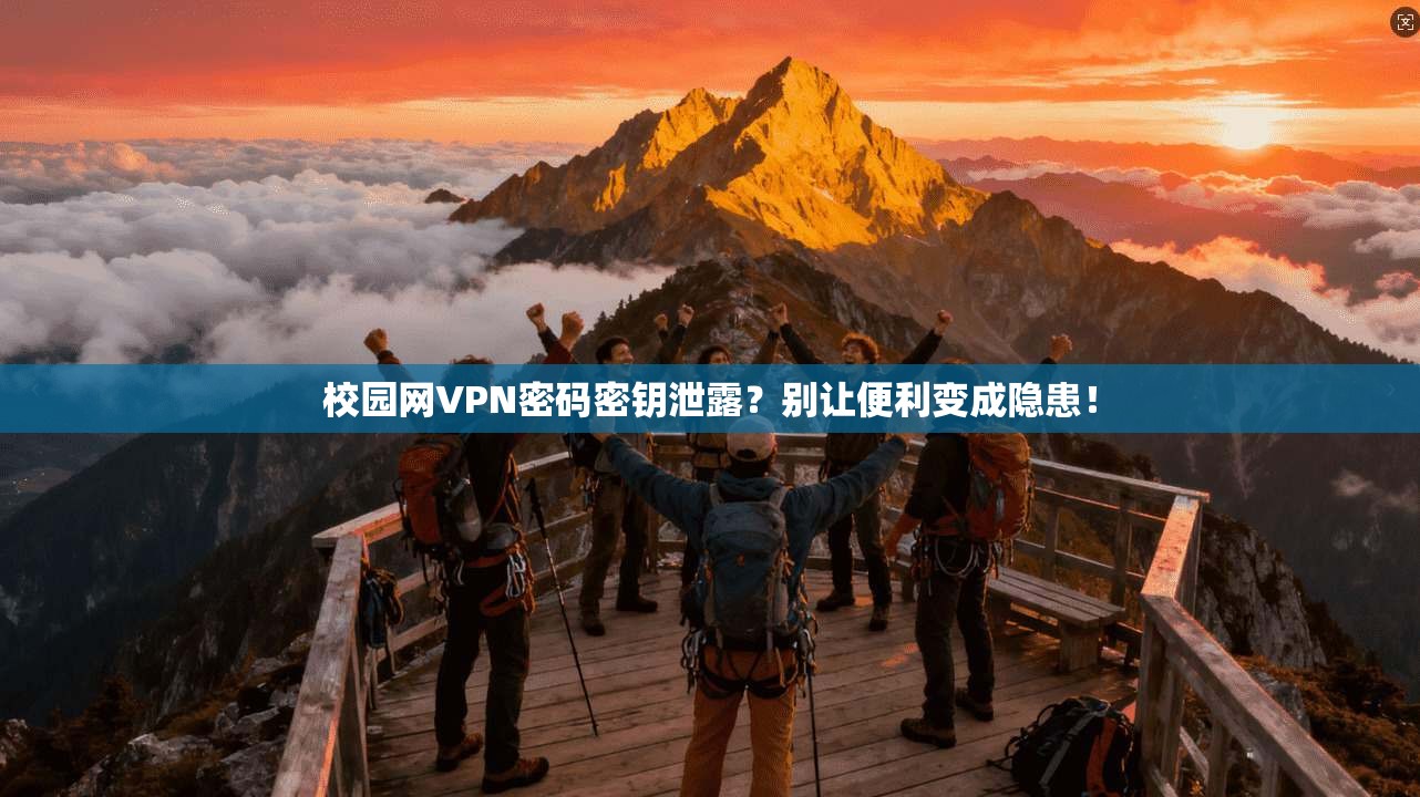 校园网VPN密码密钥泄露?别让便利变成隐患!