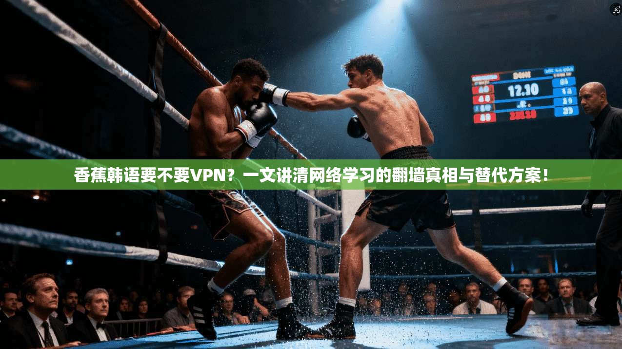 香蕉韩语要不要VPN？一文讲清网络学习的翻墙真相与替代方案！