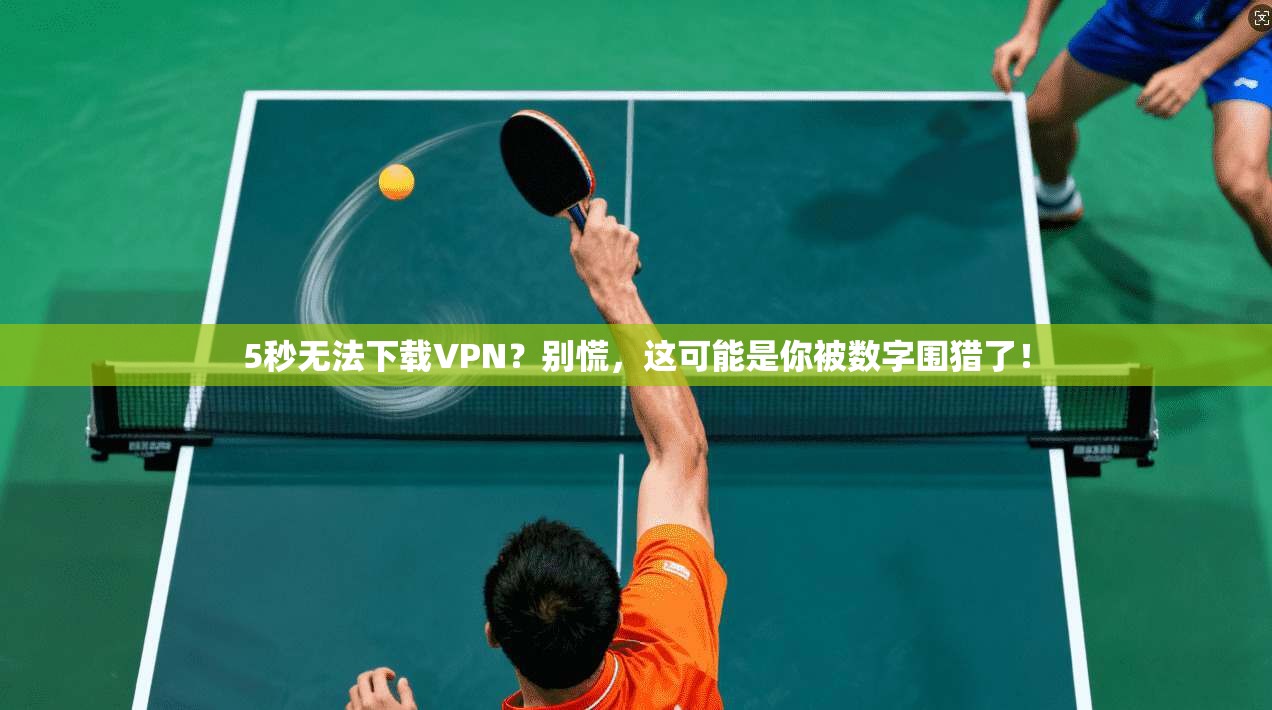 5秒无法下载VPN?别慌,这可能是你被数字围猎了!