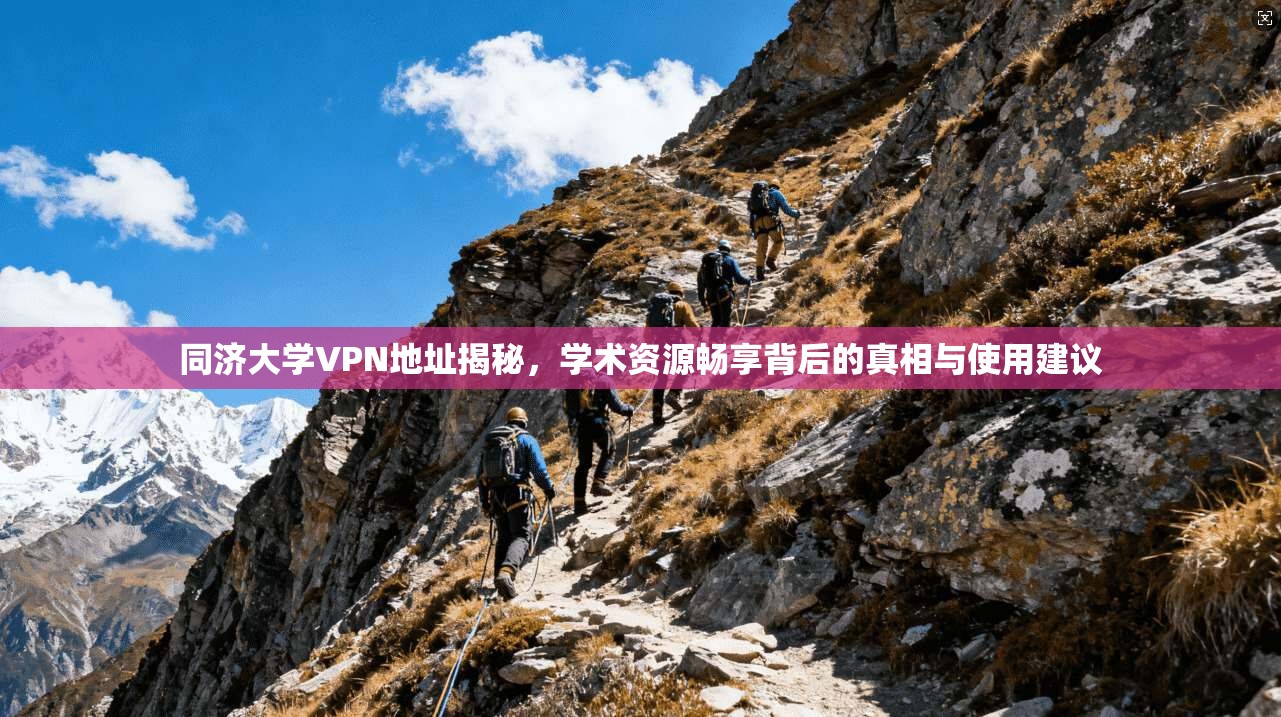 同济大学VPN地址揭秘，学术资源畅享背后的真相与使用建议