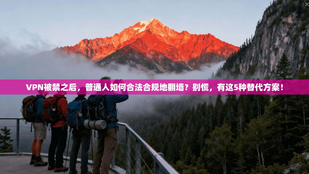 VPN被禁之后,普通人如何合法合规地翻墙?别慌,有这5种替代方案!