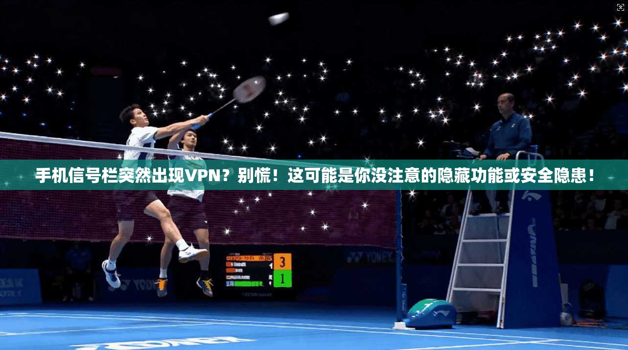 手机信号栏突然出现VPN？别慌！这可能是你没注意的隐藏功能或安全隐患！