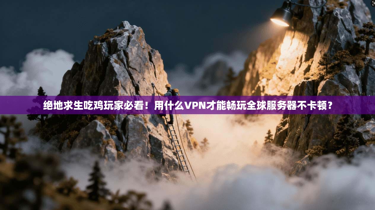 绝地求生吃鸡玩家必看!用什么VPN才能畅玩全球服务器不卡顿?