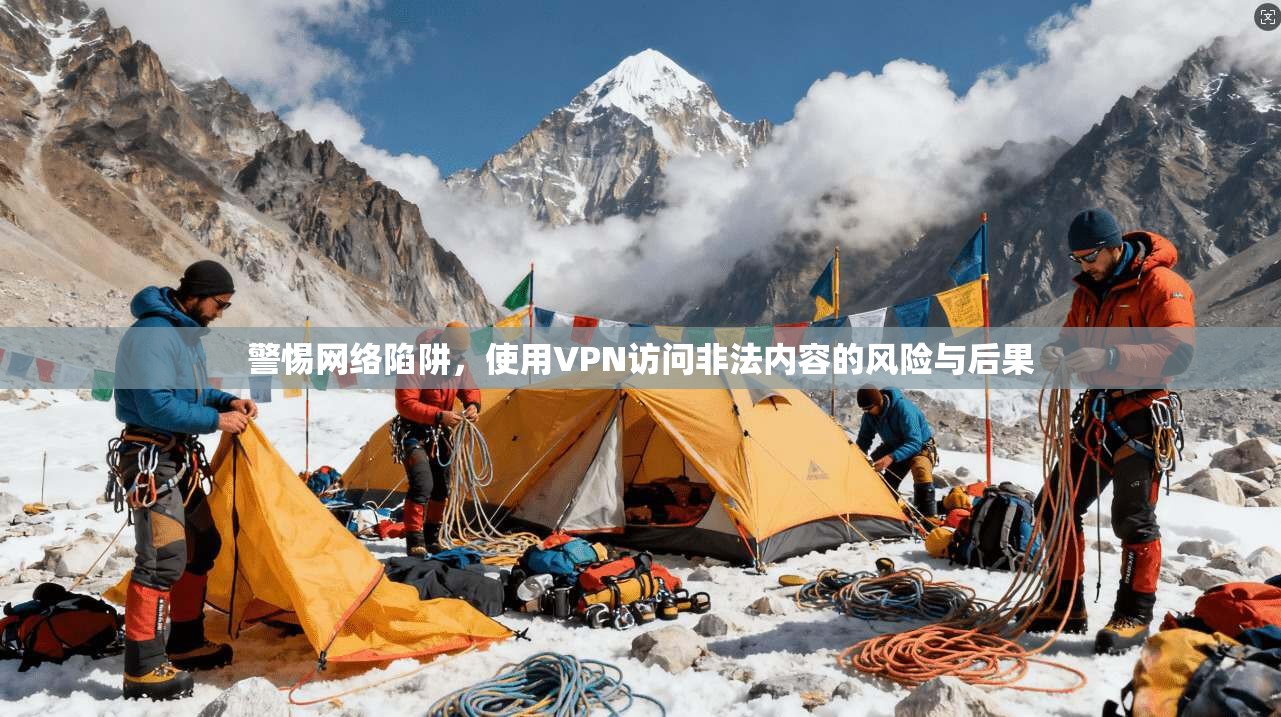 警惕网络陷阱,使用VPN访问非法内容的风险与后果