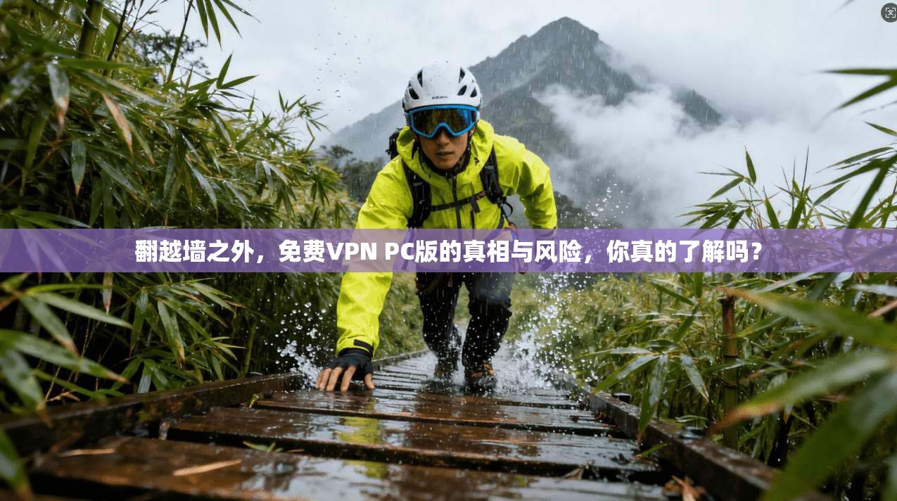 翻越墙之外,免费VPN PC版的真相与风险,你真的了解吗?