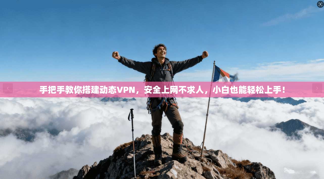 手把手教你搭建动态VPN，安全上网不求人，小白也能轻松上手！