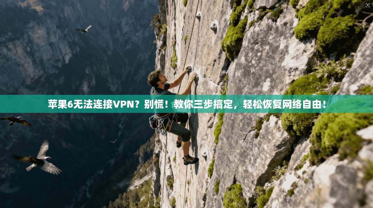 苹果6无法连接VPN?别慌!教你三步搞定,轻松恢复网络自由!