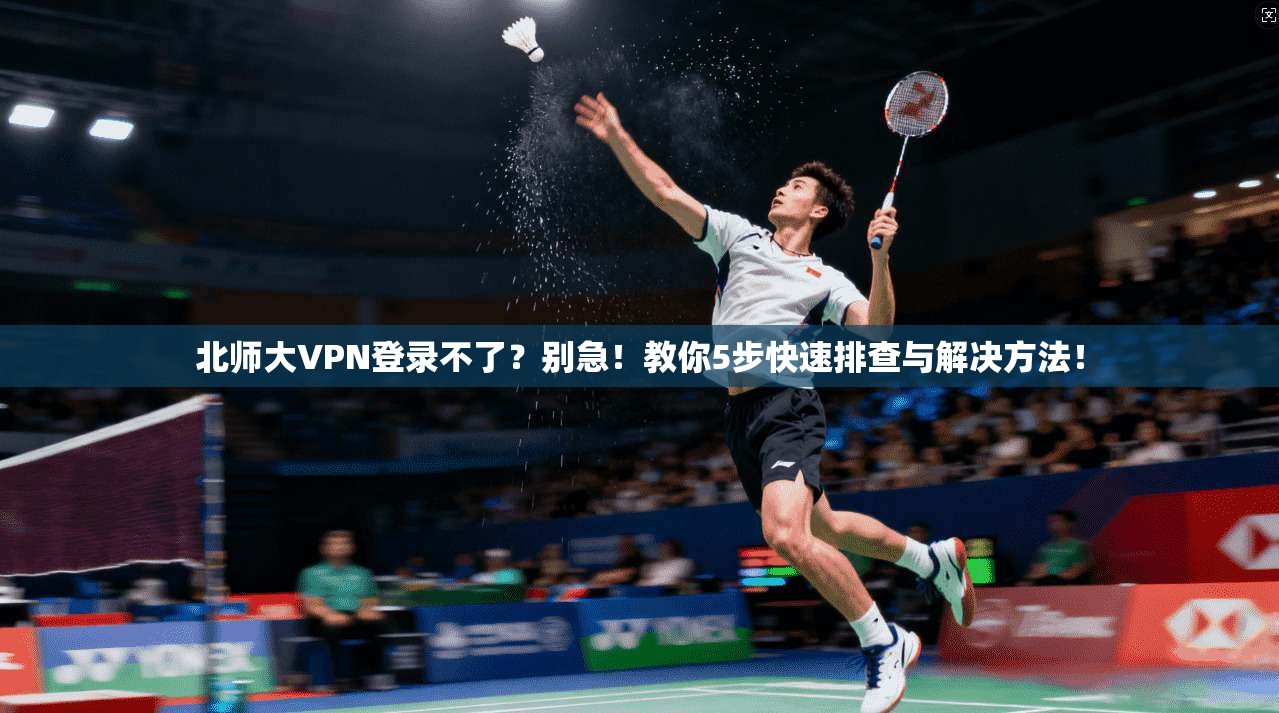 北师大VPN登录不了？别急！教你5步快速排查与解决方法！