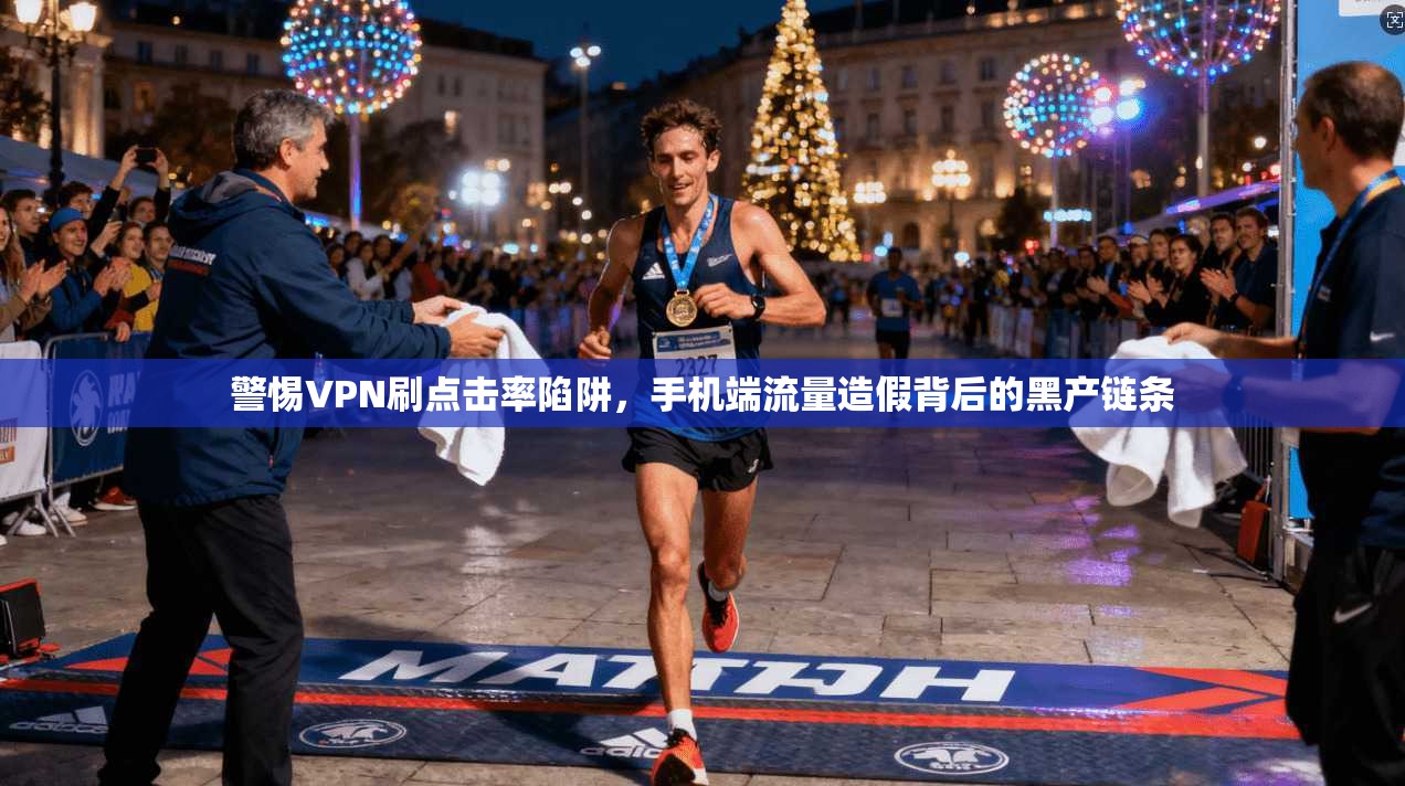 警惕VPN刷点击率陷阱，手机端流量造假背后的黑产链条