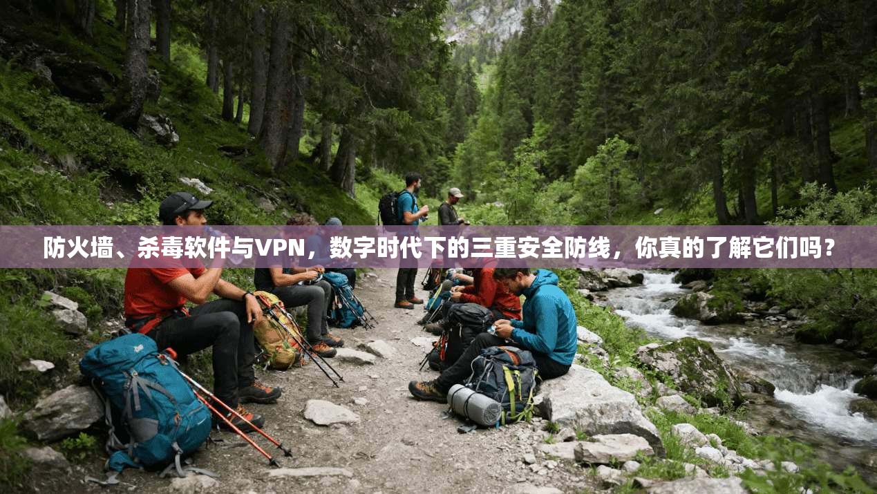 防火墙、杀毒软件与VPN，数字时代下的三重安全防线，你真的了解它们吗？