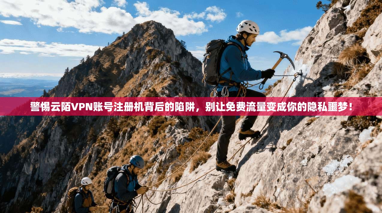 警惕云陌VPN账号注册机背后的陷阱,别让免费流量变成你的隐私噩梦!