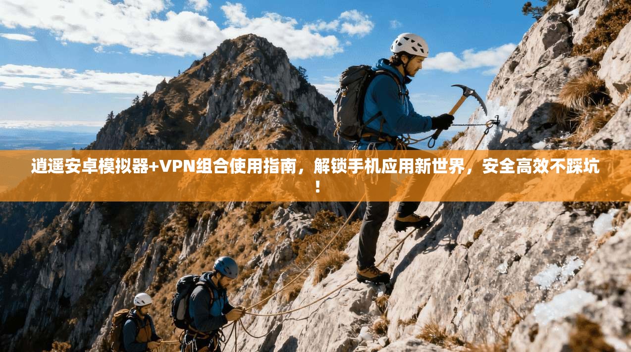 逍遥安卓模拟器+VPN组合使用指南,解锁手机应用新世界,安全高效不踩坑!