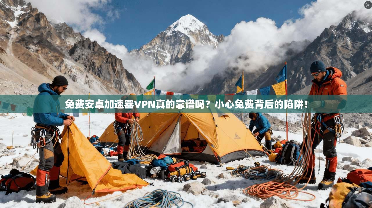 免费安卓加速器VPN真的靠谱吗？小心免费背后的陷阱！