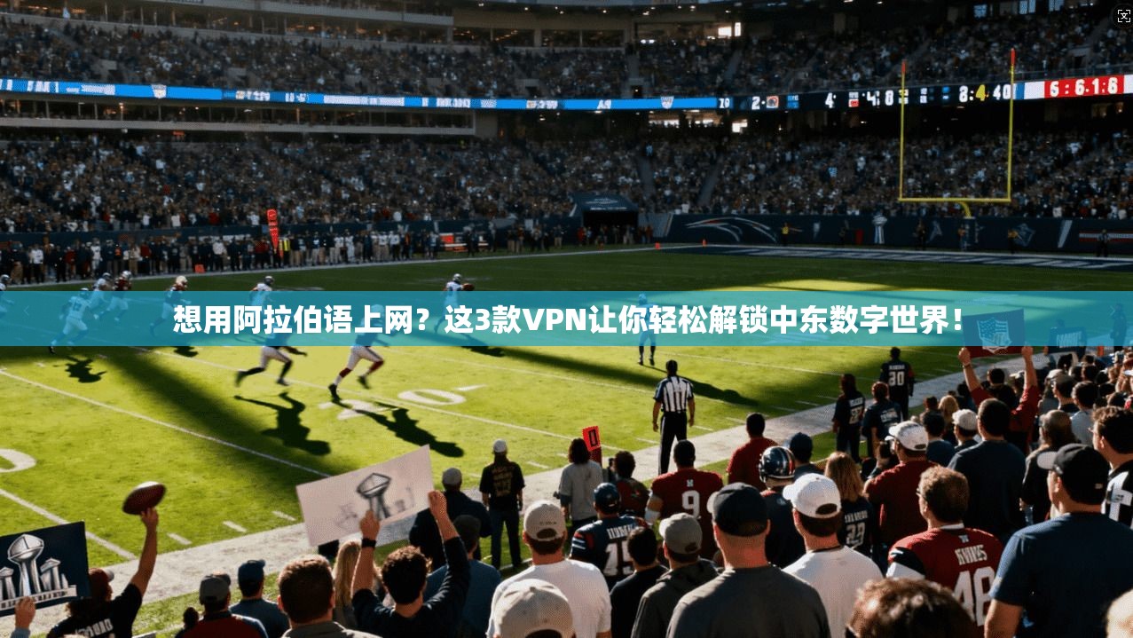 想用阿拉伯语上网?这3款VPN让你轻松解锁中东数字世界!