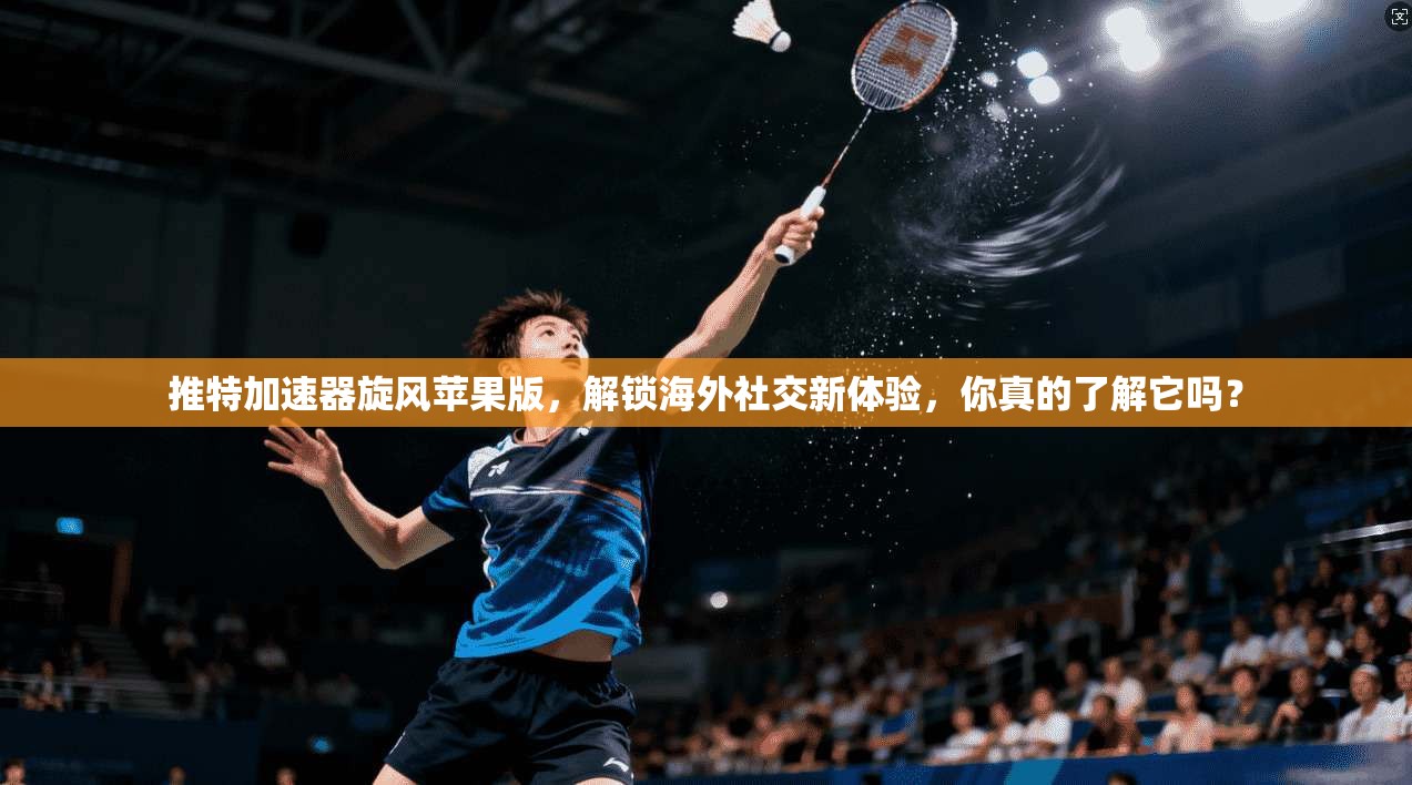 推特加速器旋风苹果版，解锁海外社交新体验，你真的了解它吗？