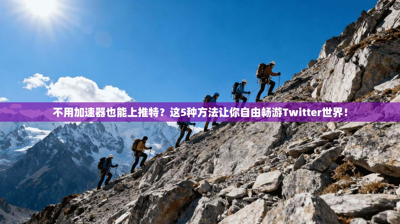 不用加速器也能上推特?这5种方法让你自由畅游Twitter世界!